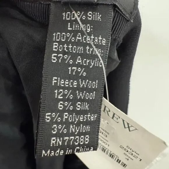 New! J. Crew Sequin Tweed Sonnet Mini Skirt 4 - Picture 4 of 7